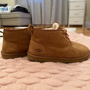 UGG Chestnut Suede Chukka Boots. Like brand new condition